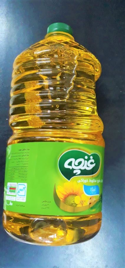 روغن مایع پخت و پز غنچه 3 لیتر